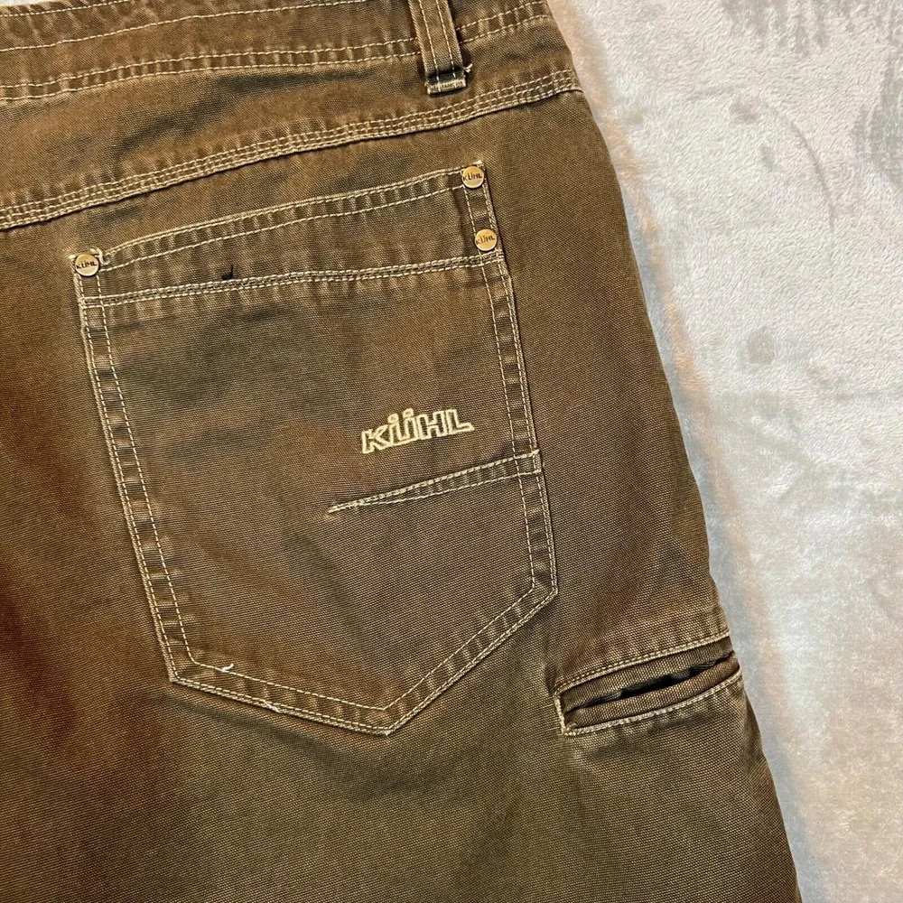 Kuhl Outkast Vintage Patina Dye Hiking Outdoor Pants Brown‎ Men's Size 40x30